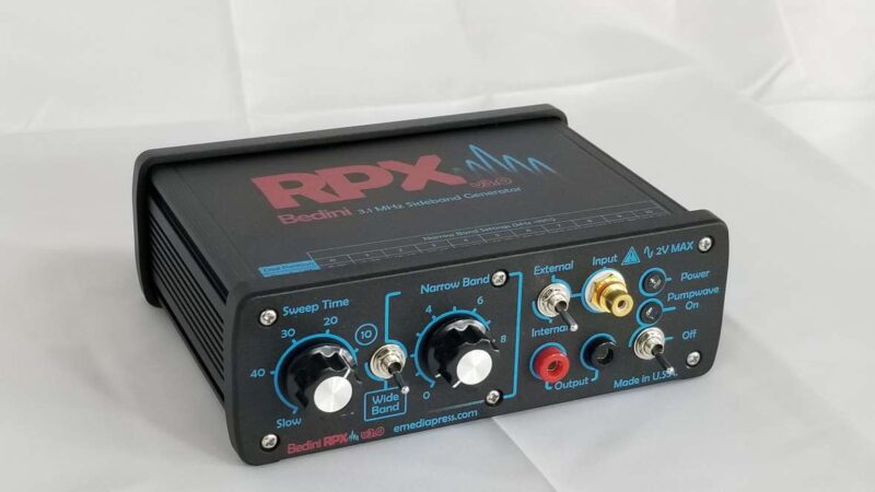 Bedini RPX 3.1 MHz Sideband Generator – Rife Machine (Front)