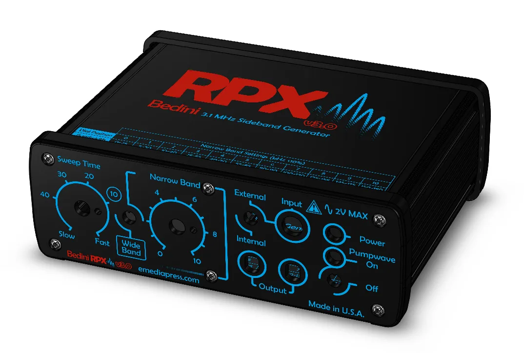 Bedini RPX v3.0 3.1MHz Sideband Generator Rife Machine