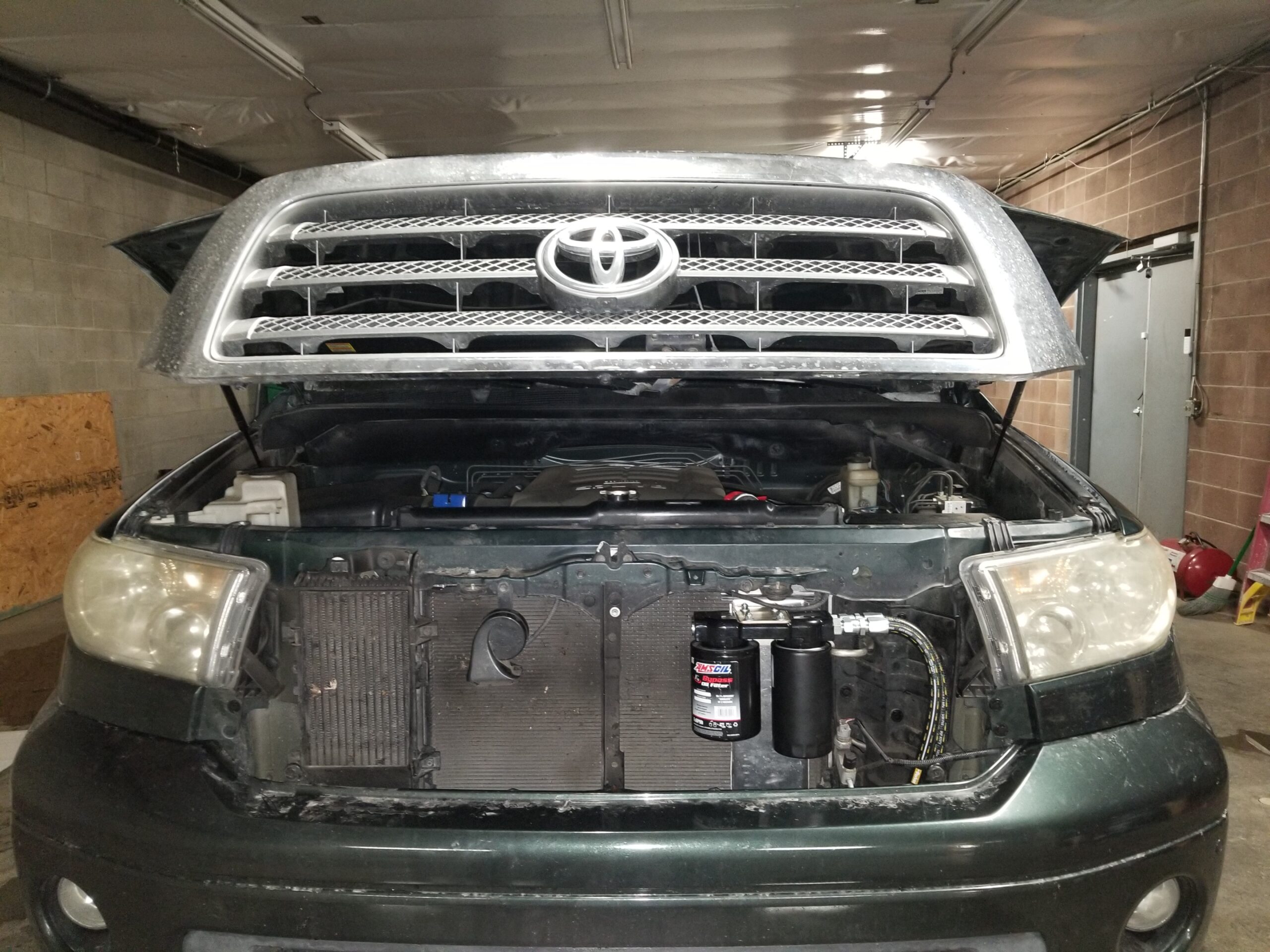 2007 Toyota Tundra Crewmax Limited 5.7 Liter Dual Bypass Oil Filter System
