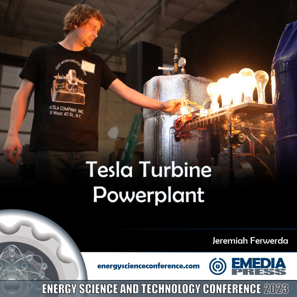 Tesla Turbine Powerplant