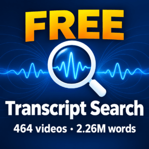 YouTube Transcripts Archive Search — Free