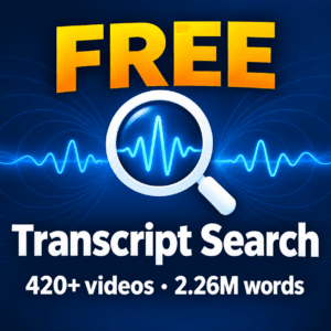 YouTube Transcripts Archive Search — Free