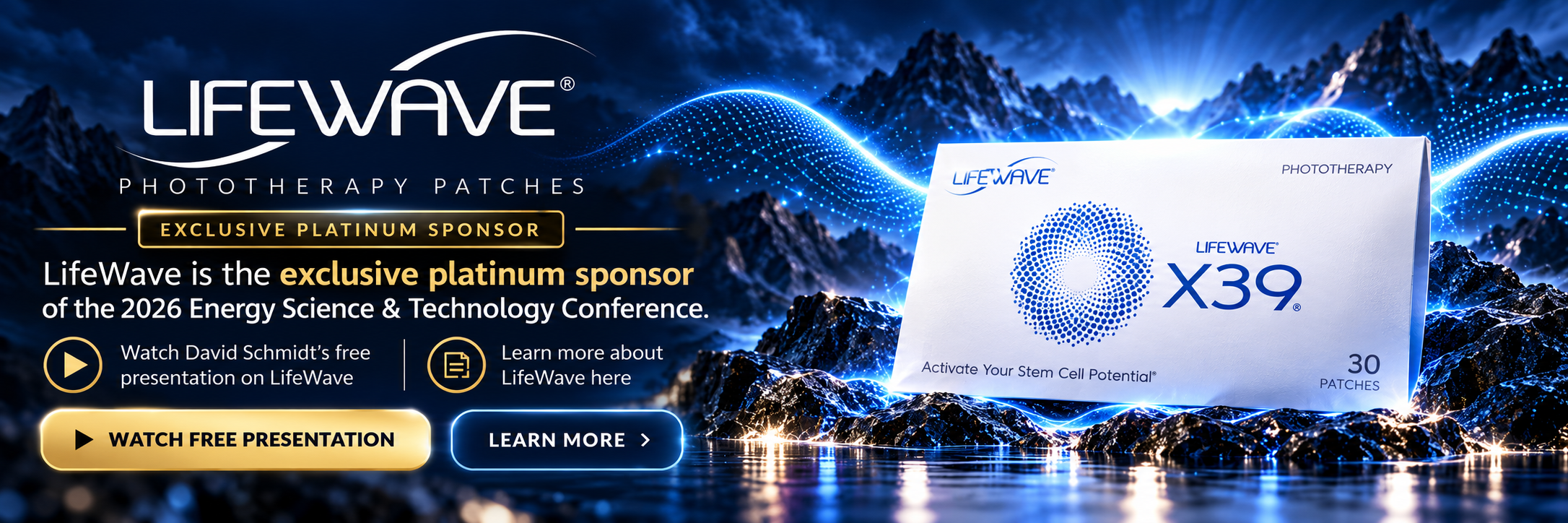 LifeWave — Exclusive Platinum Sponsor of the 2026 Energy Science & Technology Conference