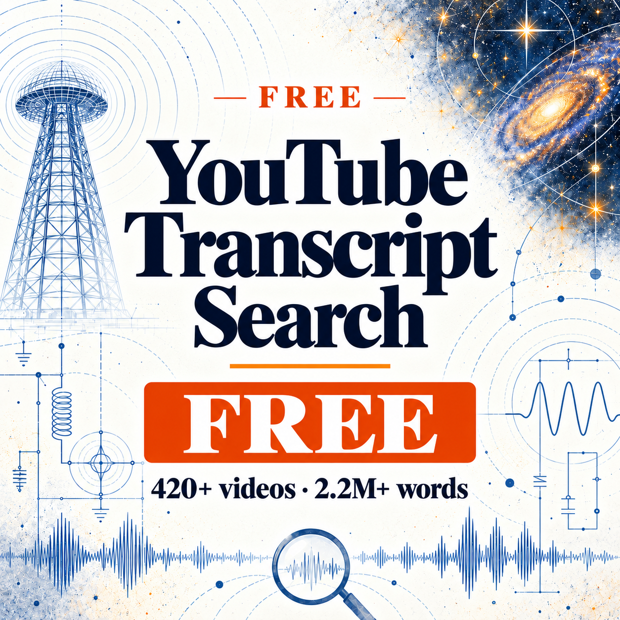 YouTube Transcripts Archive Search — Free